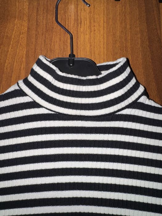 Блуза с поло яка massimo dutti