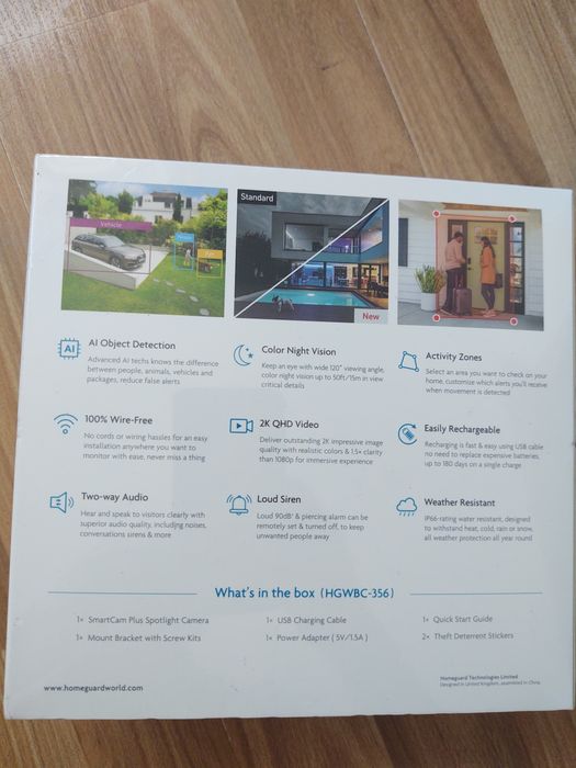 Camera de supraveghere Smart Home Guard HGWBC356