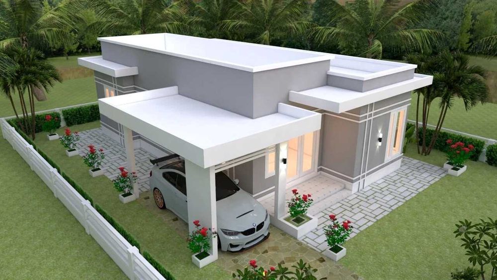 НА ИЗПЛАЩАНЕ - Луксозна сглобяема къща с 3 спални, 108 кв. м