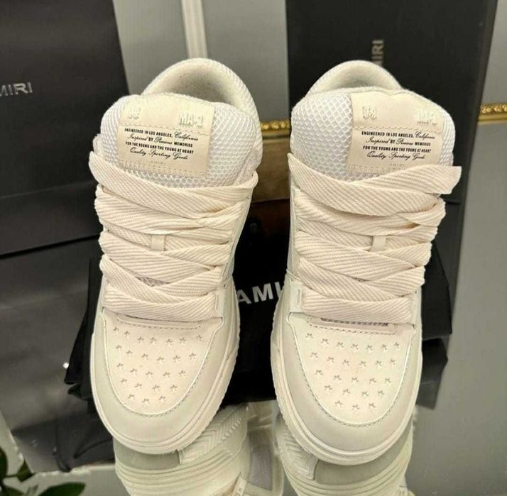 Amiri Ma-1 Full White topp 36-44 [Verificare Colet]