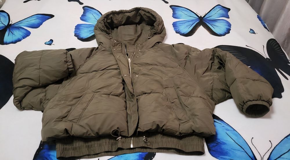 Късо зимно яке Zara