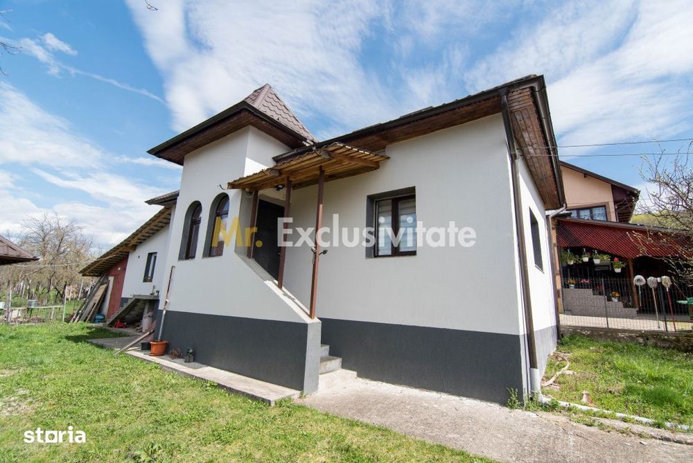 Casa gata de mutat+teren 1000 mp in Mihaesti,jud. Arges