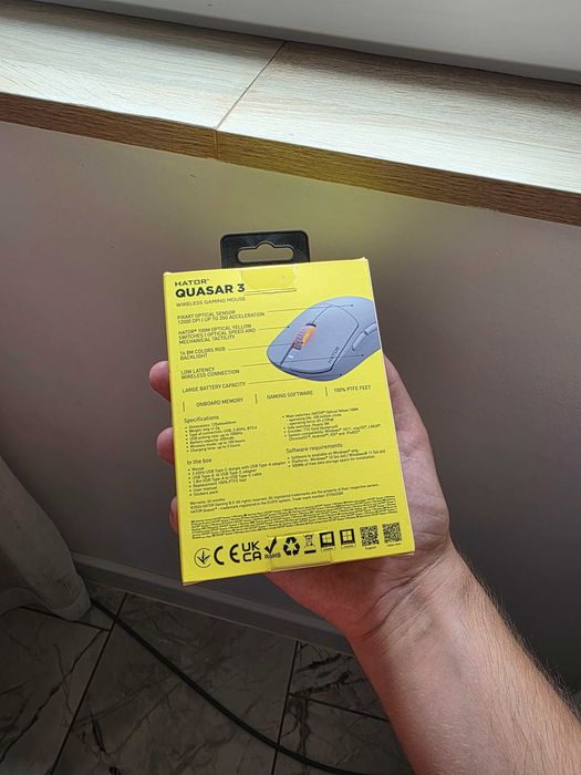 Геймърска мишка Hator Quasar 3 Wireless