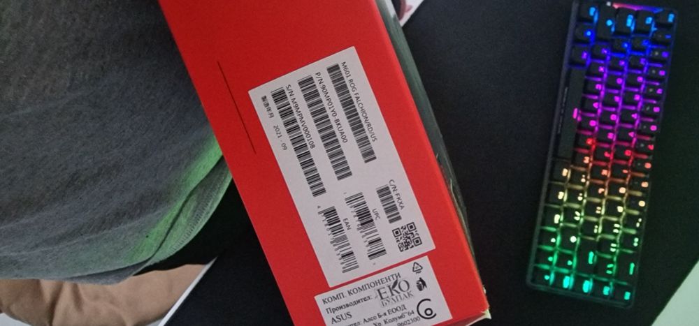 Asus rog falchion mx cherry tastatura