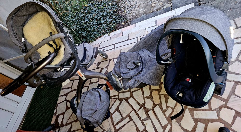Stokke 3 in 1 cu multe accesorii