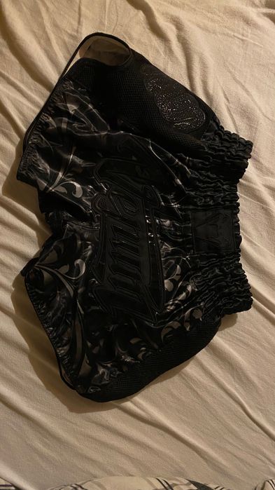 Venum muay thai black shorts