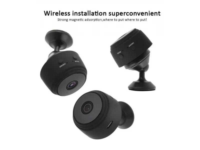 WI-FI широкоъгълна MINI камера А9 – Скрита Сигурност За Вашия Дом бебефон