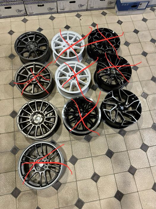 R-15 Sport ва Vossen Дискклар.