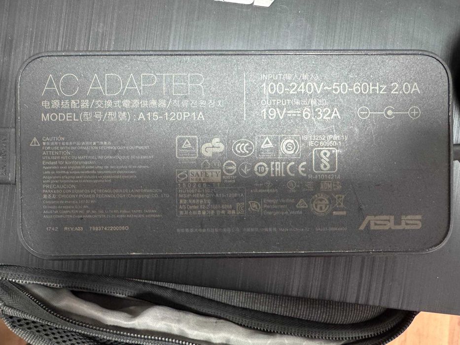 Игровой Ноутбук ASUS FX63V