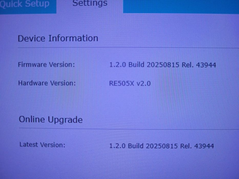 TP-Link Range extender WiFi 6 RE505x