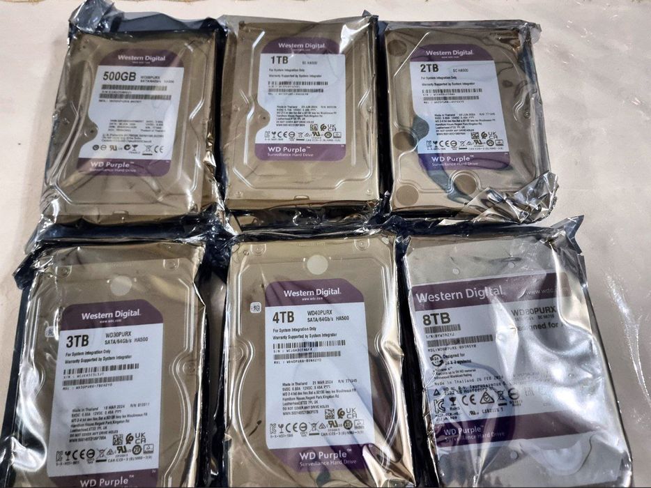 Жесткий диск HDD WD Purple 1TB: 385 500 сум - Комплектующие Ташкент на Olx