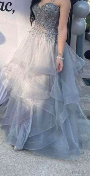 Бална рокля+ чантичка