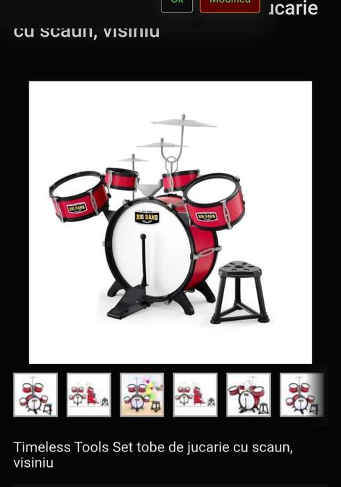 Set tobe nou de jucarie