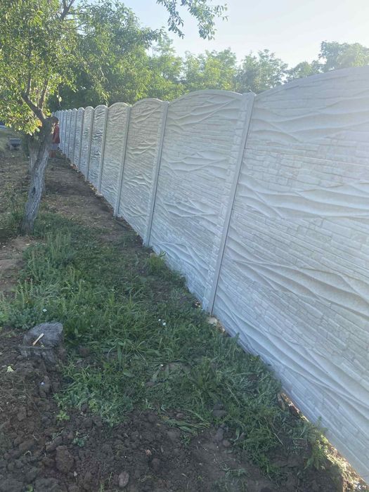 Gard din beton amprentat