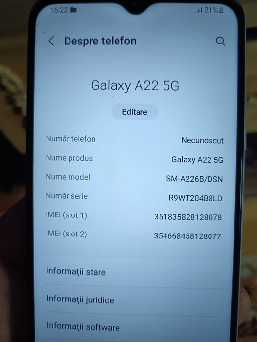 Samsung Galaxy a22 5g