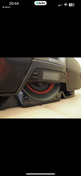Продам  магнитола Sony ZS-BTG905 Bluetooth Бумбокс