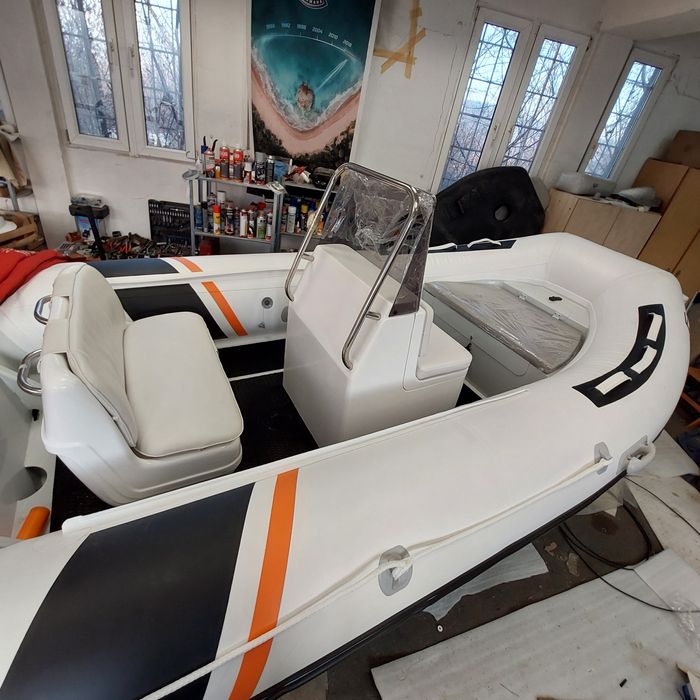 Нови РИБ лодки с алуминиев корпус PVC1.2MM ZANDER ARIB470