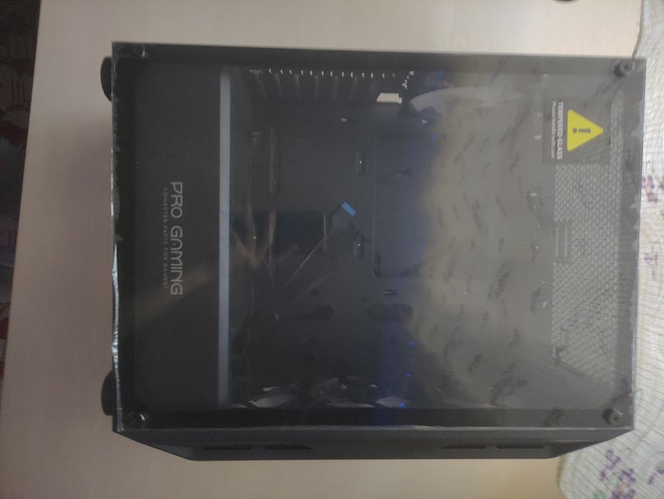 Carcasă Gaming ATX PRO GAMING + 4 Ventilatoare RGB + Telecomandă