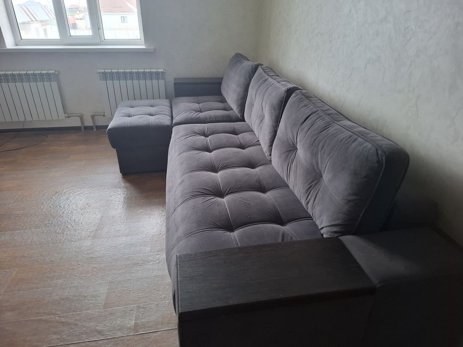 Диван серый 3 метра