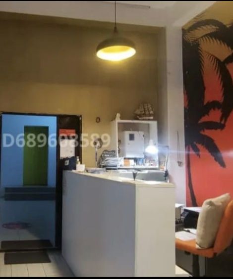 Ресепшен белый глянец