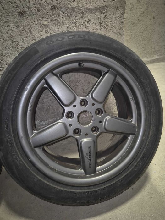 Джанти за БМВ Alutec AV schnitzer 8J x 17 ET 40. С летни гуми 255/50/17 подарък