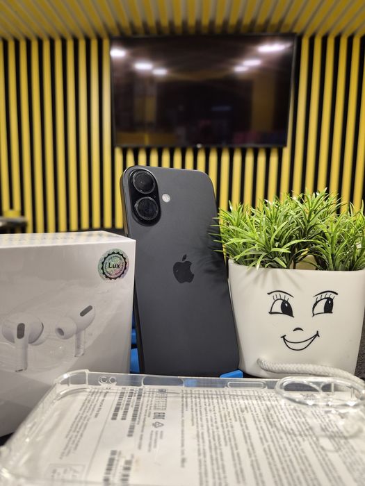Iphone 16,256гб,99%,Kaspi0-0-12