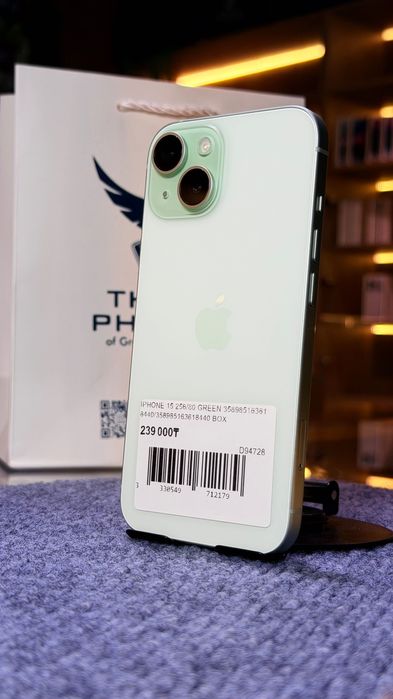 Iphone 15 256gb/80% в рассрочку 12-24 месяцев