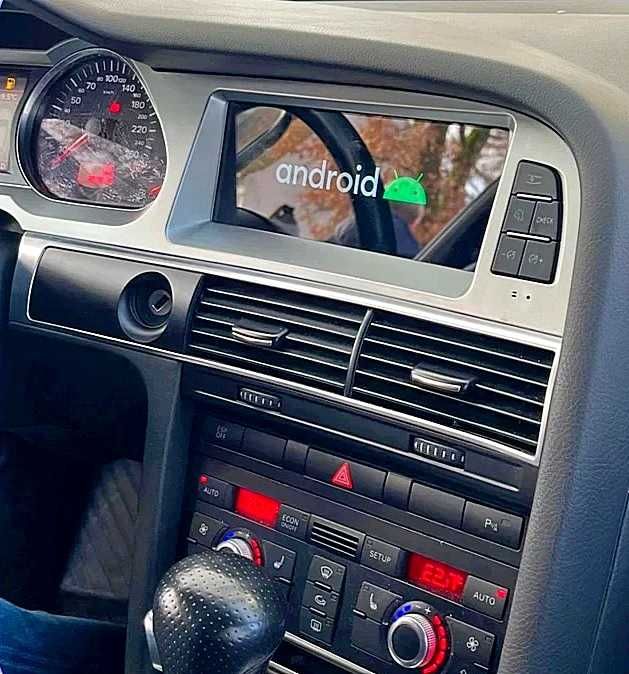 Мултимедия за Audi A6 Двоен дин Android навигация, за Ауди А6 MMI 2DIN