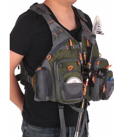 Риболовен Елек  с много джобове