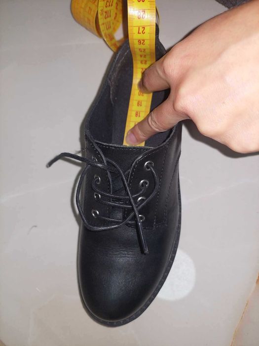 Обувки от естествена кожа Mango