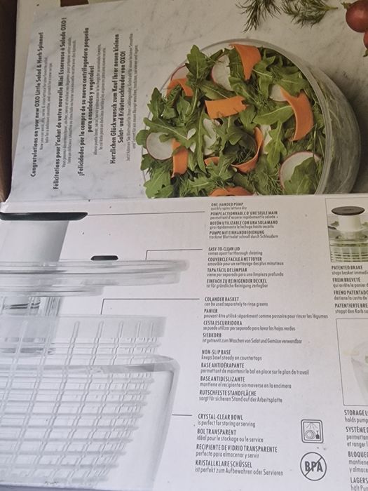 Centrifugal OX0 Good grips