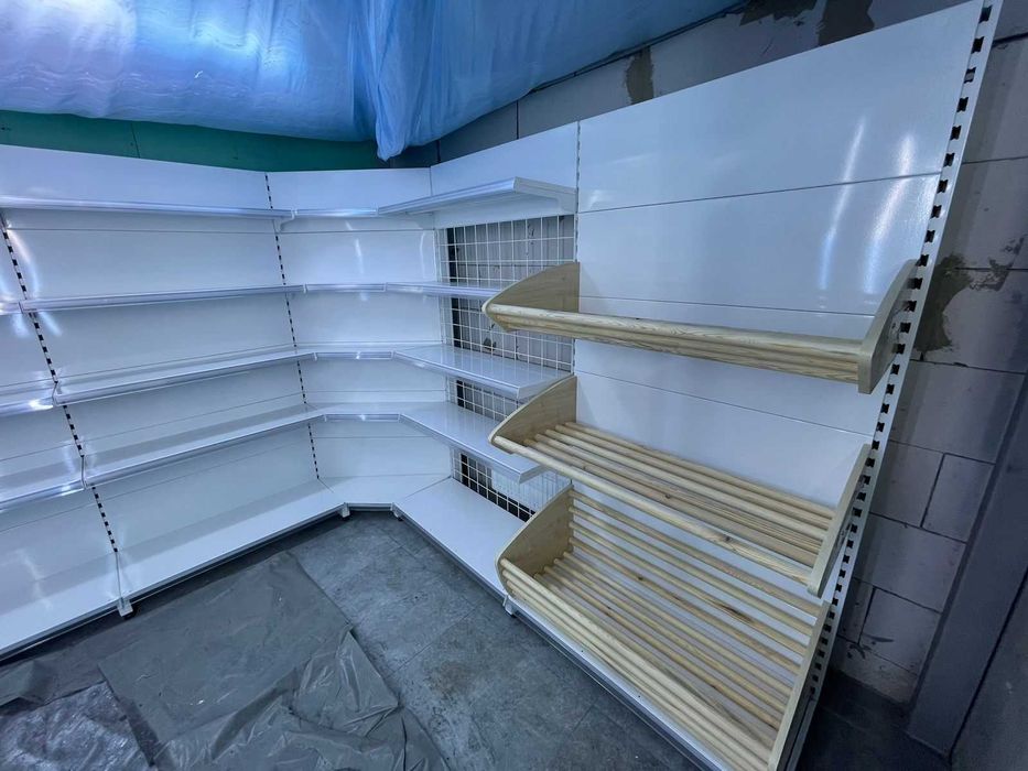 Полка стеллажи торговый