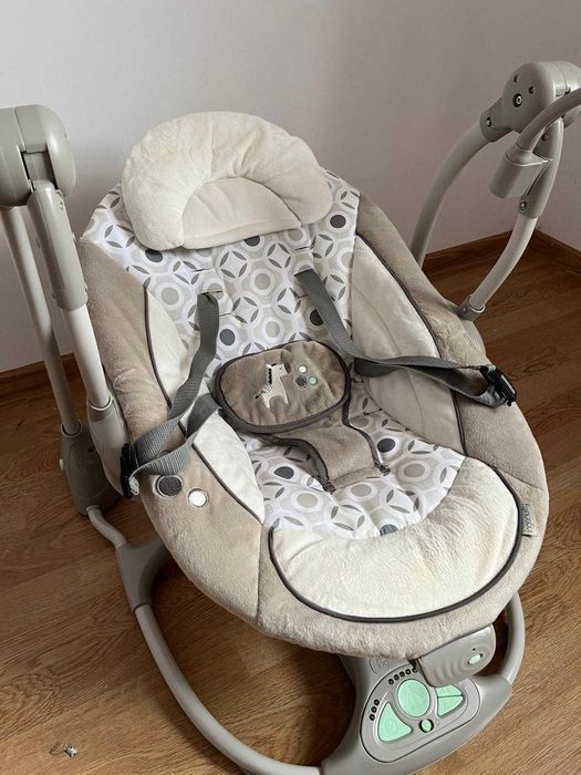 InGenuity ConvertMe Swing 2 +  ABC Salsa Stroller 3 in 1 + Patut cadou