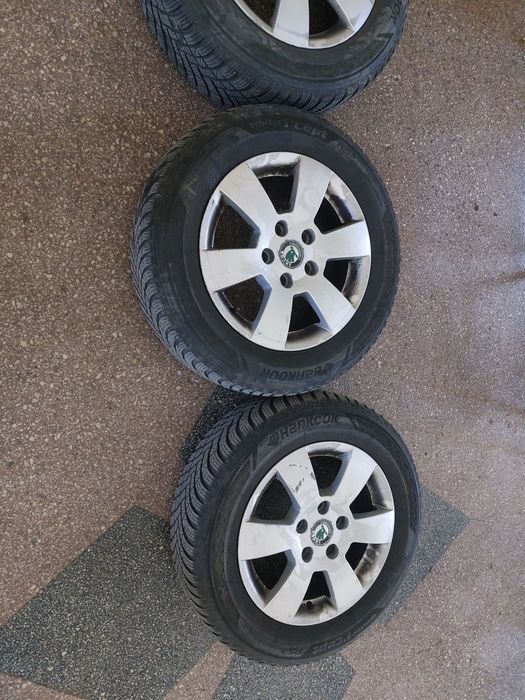 Jante si cauciucuri Skoda, Vw, Seat 15 inchi