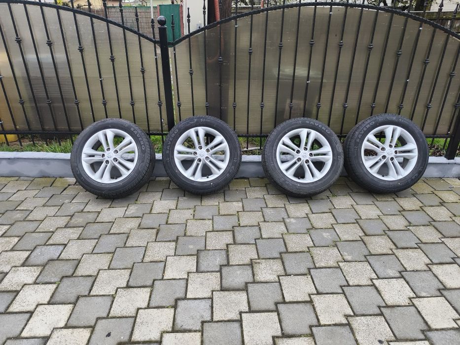 Roți originale Nissan Qashqai R17- Anvelope noi