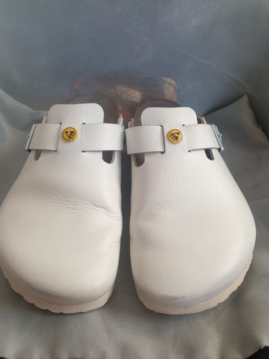 Saboți piele talpă ortopedică pentru bucătari