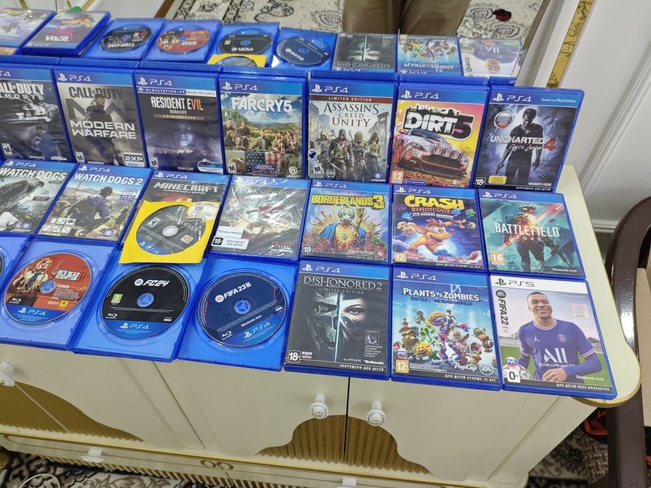 PS4 o'yinlari sotiladi arzon!