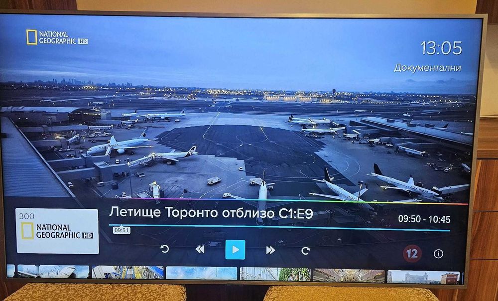 Телевизор Samsung QE55Q67R - 55-инча 4K Ultra HD QLED