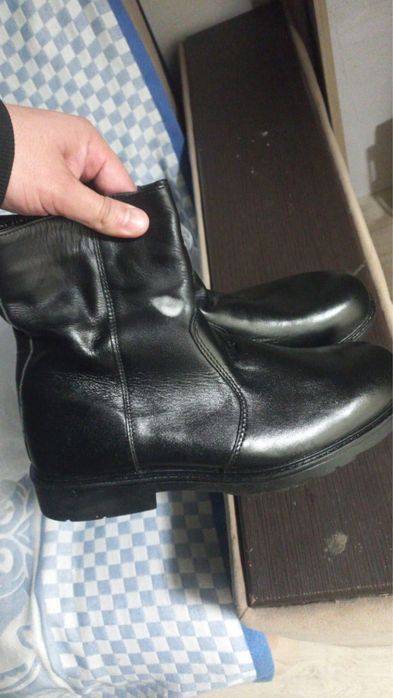 Сапоги военные зимние