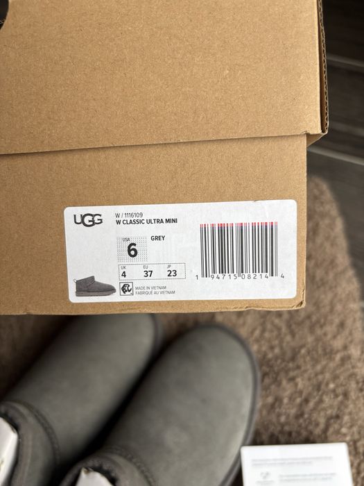 UGG Classif Ultra Mini, 37, gri