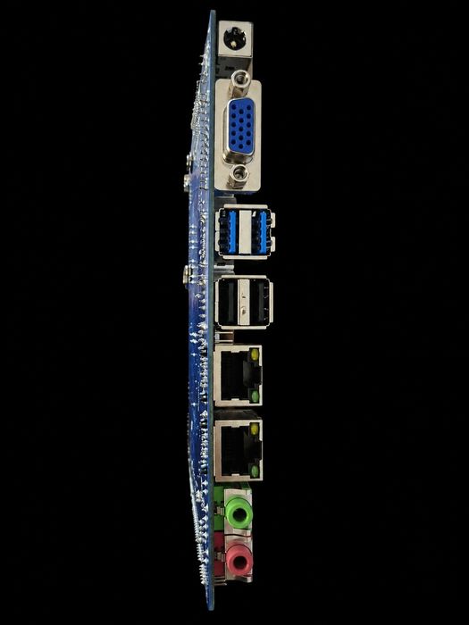 Placă de bază industrială Jetway JIMB-1900-2L NOUĂ | Intel Celeron J1900 | 2x LAN | 12x COM