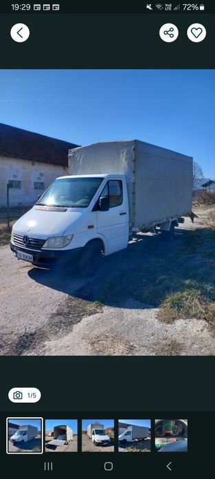 Mercedes Sprinter Prelata