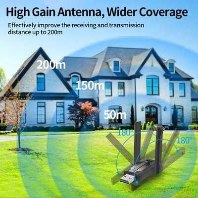 Для аудио Bluetooth адаптер v 6.0 (200 метров)