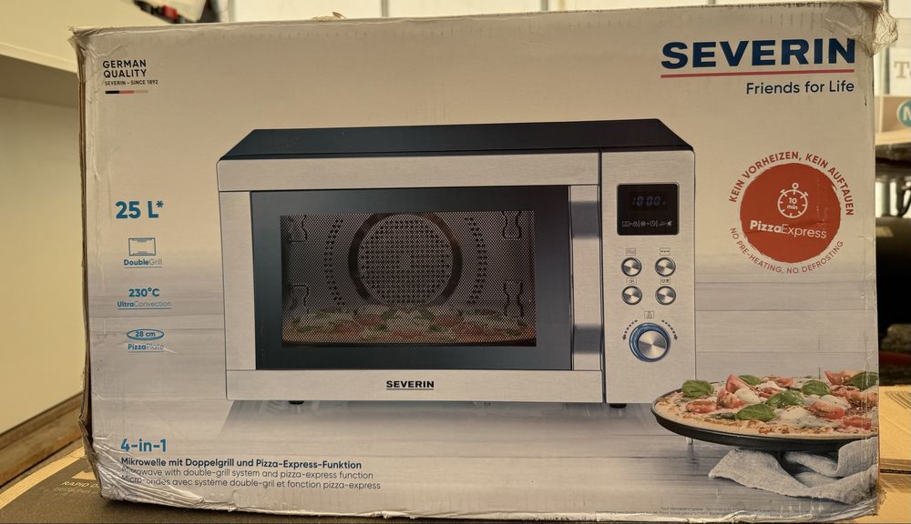 Cuptor cu microunde Severin 4 in 1