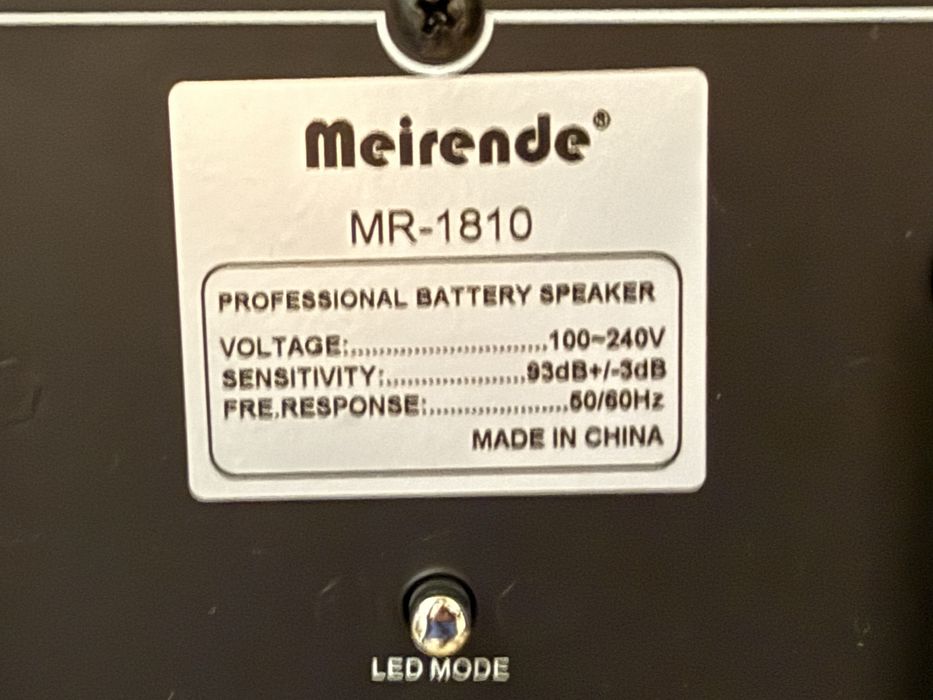 Преносима тонколона Meirende 18’’