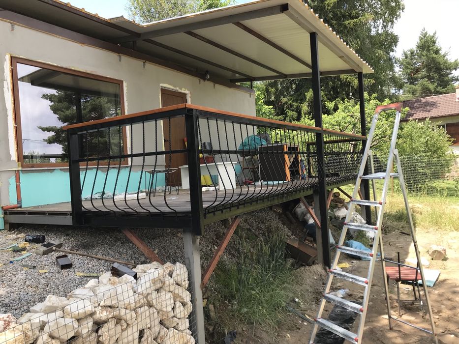 Иноксови Парапети ковано желязо