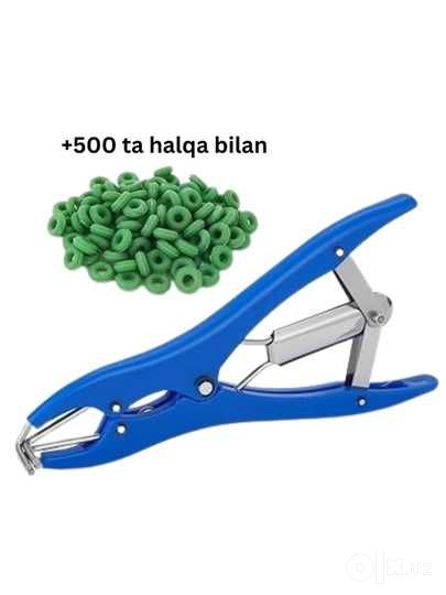 Axtalash uchun uskuna va rezina halqalar