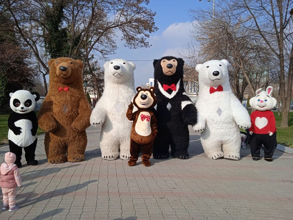 Ayiqlar xizmati Teddi shou multfilim qahramonlari shar oformilineya