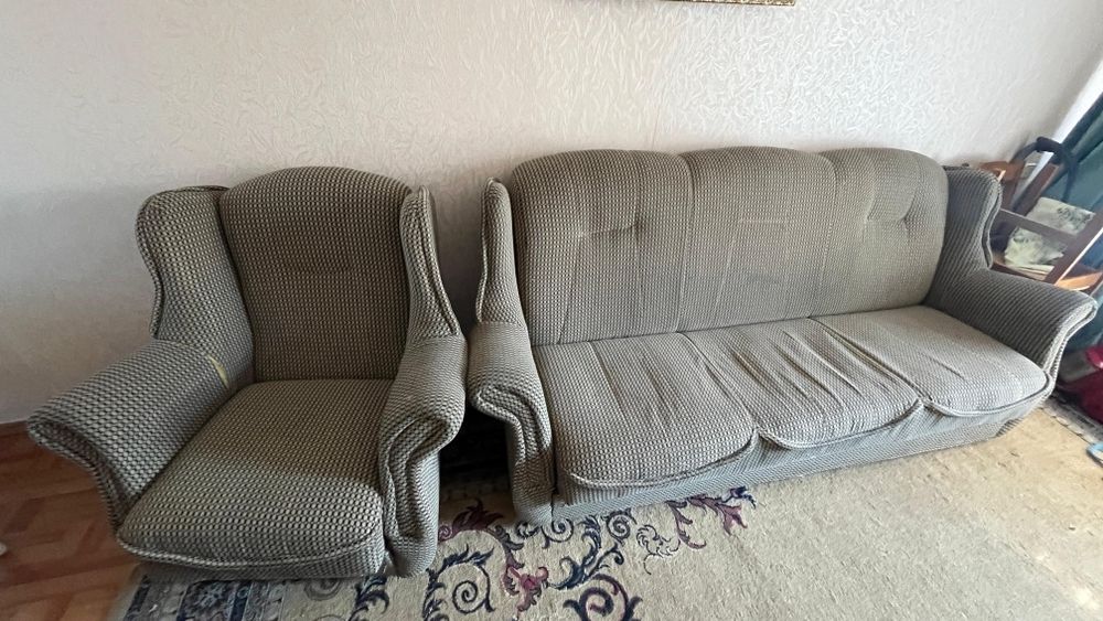 Мебель диван и кресло