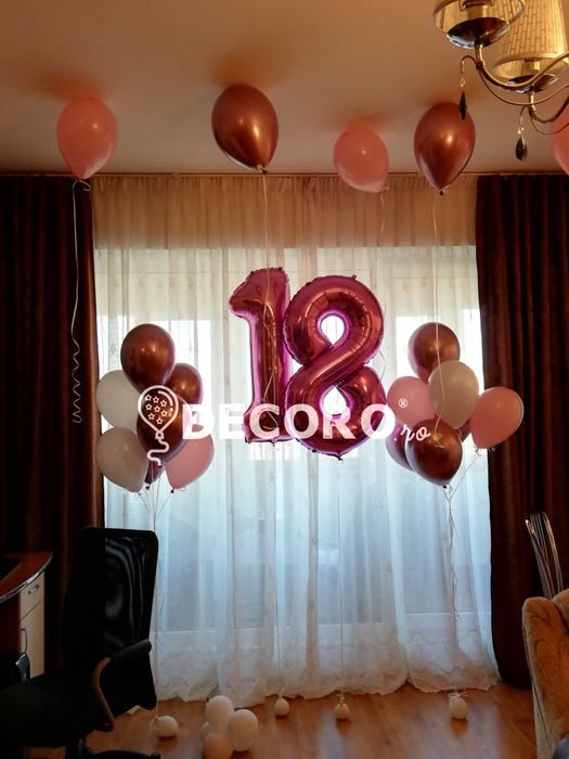 Baloane cifre cu heliu